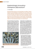 Implantologie-Innovation Champions (R)Evolution®