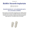 BioWin! Keramik-Implantate